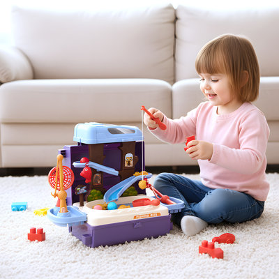 3-in-1 Fishing Bus Playset