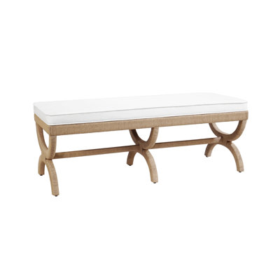 Xanadu Upholstered Bench by Worlds Away