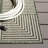 Beach House Power Loom Polypropylene Plastic; Polyester Striped Indoor / Outdoor Rug-127419707