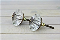 Glass Mushroom Knob