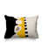 Jaune / noir / blanc cassé