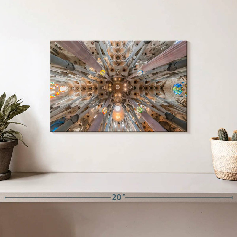 Lilie La Sagrada Familia - plafond II, H 8 po x l 12 po