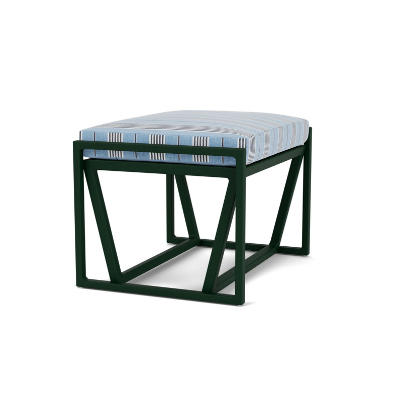 Summit Outdoor Ottoman, Woodland, Hansen Sky