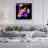 Stunning Decorative Tempered Glass Painting, 19.7 x 19.7 Inches | 100% Tempered Glass, Thickness: 0.16 Inches | UV Printing for Vibrant Colors | Perfect for Home Décor, Living Room or Office Wall Art