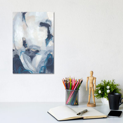 Blue Process by June Erica Vess - Wrapped Canvas Gallery-Wrapped Canvas Giclée