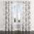 Boho Room Darkening Curtains - Brown Nomadic Bloom Grommet Curtain - 1 Panel-69010186-69010188