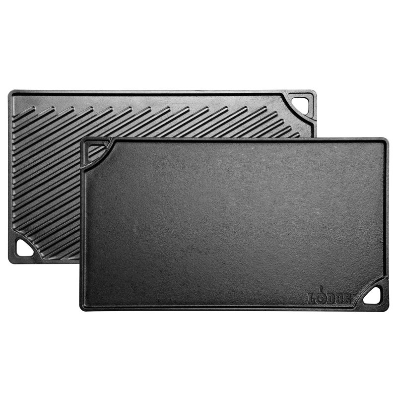 Gril et plaque chauffante réversible 17 po