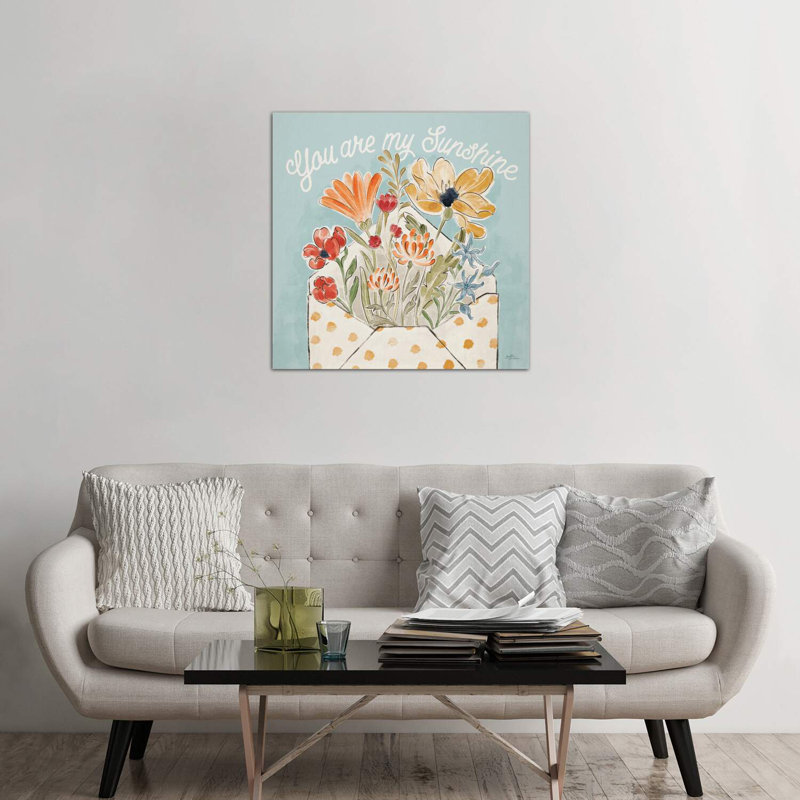 Spiced Petals IV by Janelle Penner - Wrapped Canvas Painting, 93.98 cm H x 93.98 cm W x 3.175 cm D