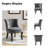 Grenier Upholstered Wingback Button-Tufted Side Chair-1473208435