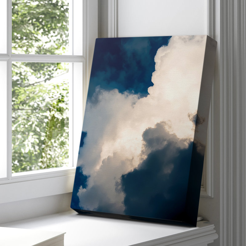 Paysage avec toile tendue avec châssis XXXI, prête à être accrochée, H 18 po x l 12 po