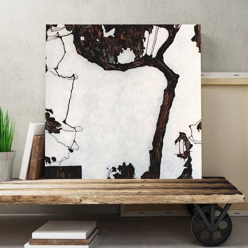 Egon Schiele - Wrapped Canvas Painting, 76cm H x 76cm W