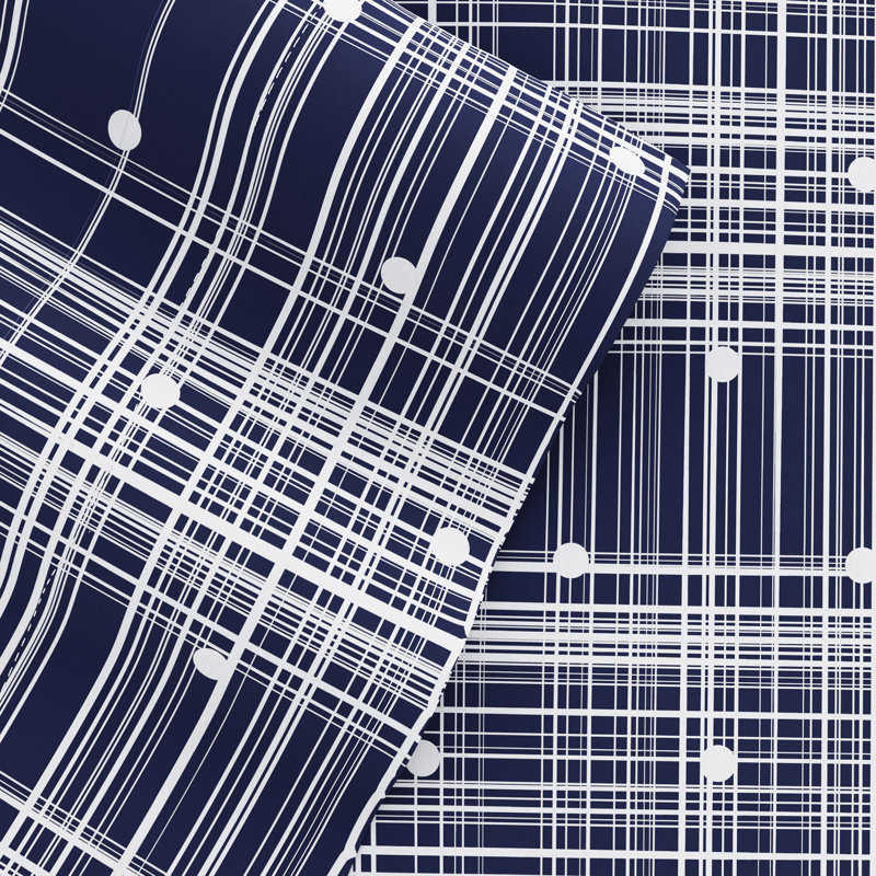 Simply Soft™ Microfiber Sheet Set, Cal.King Sheet Set + 1 Fitted Sheet + 2 Pillowcase, Navy