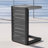 CAPE CORAL ALU C-SHAPED TABLE