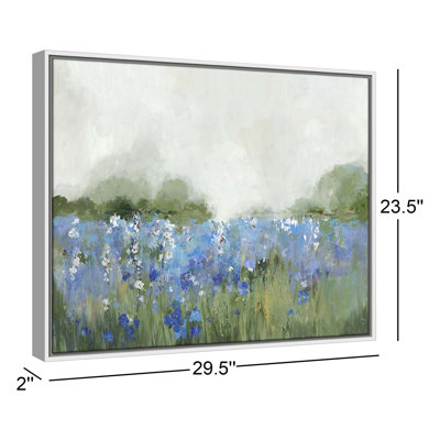 Meadows Bluebells Field by Allison Pearce