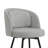 26" H Swivel Metal Bar Stool with Back Pillow-1029437068-1028535456