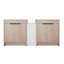 Meuble-lavabo autoportant avec lavabo et armoire de rangement