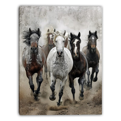 Art mural sur toile Earth Galop