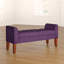 Banc de rangement à couvercle rabattable rembourré-1561427487