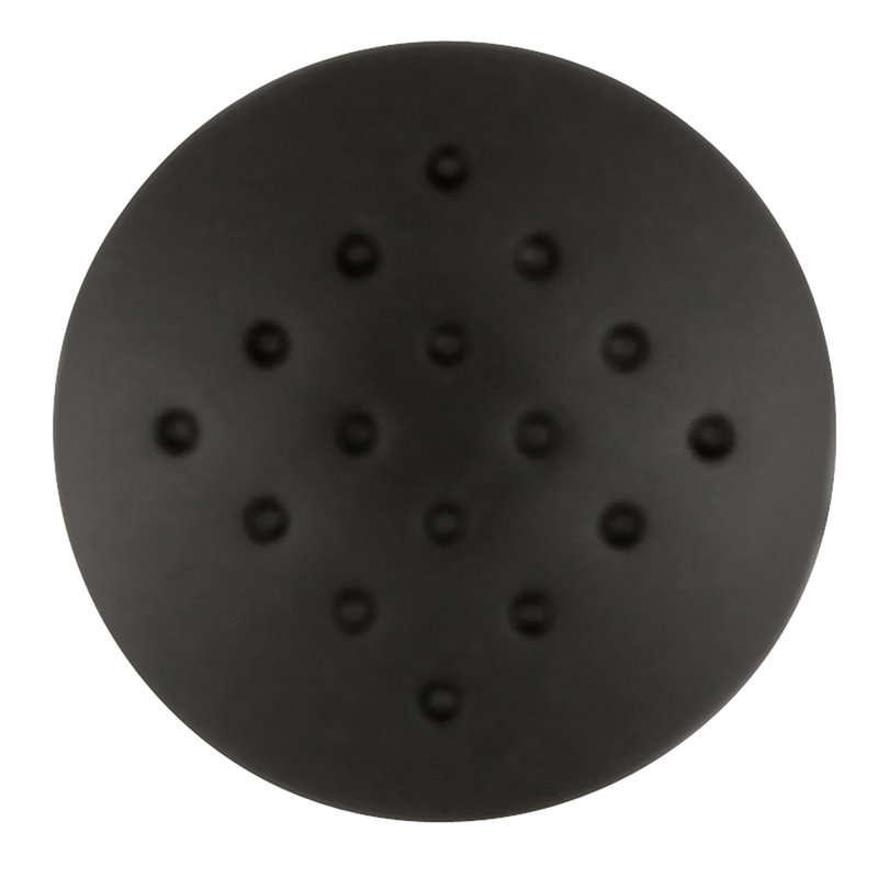 Metropolis 1 1/4" Diameter Mushroom Knob, Matte Black