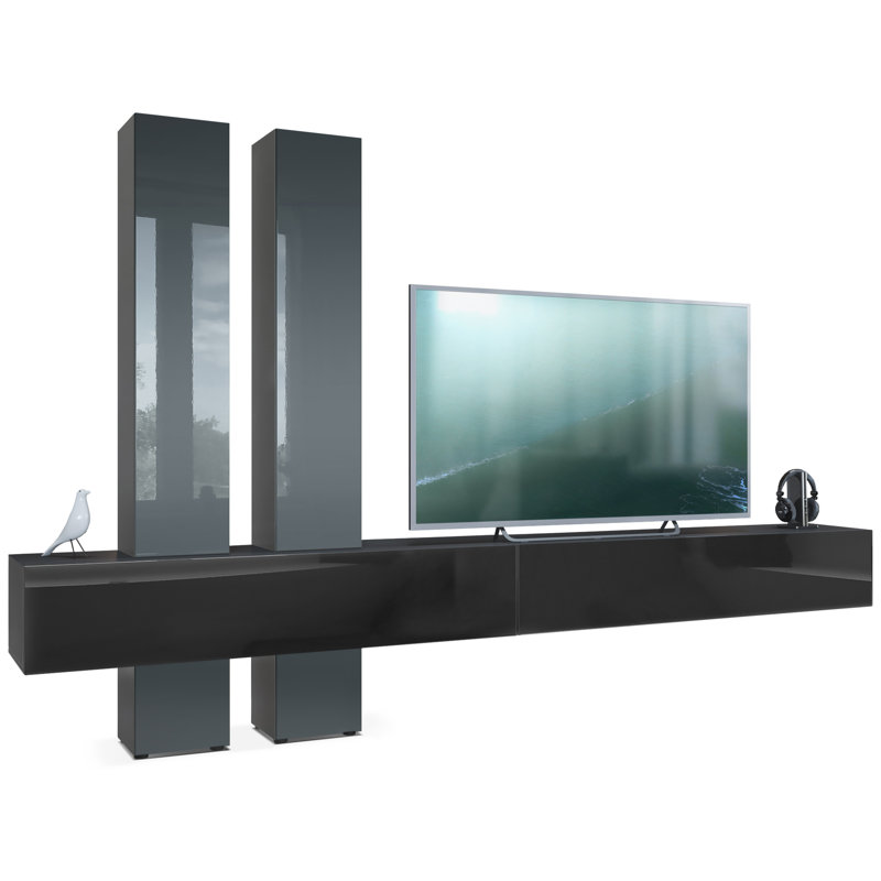 Ajo Console, Grey/Black