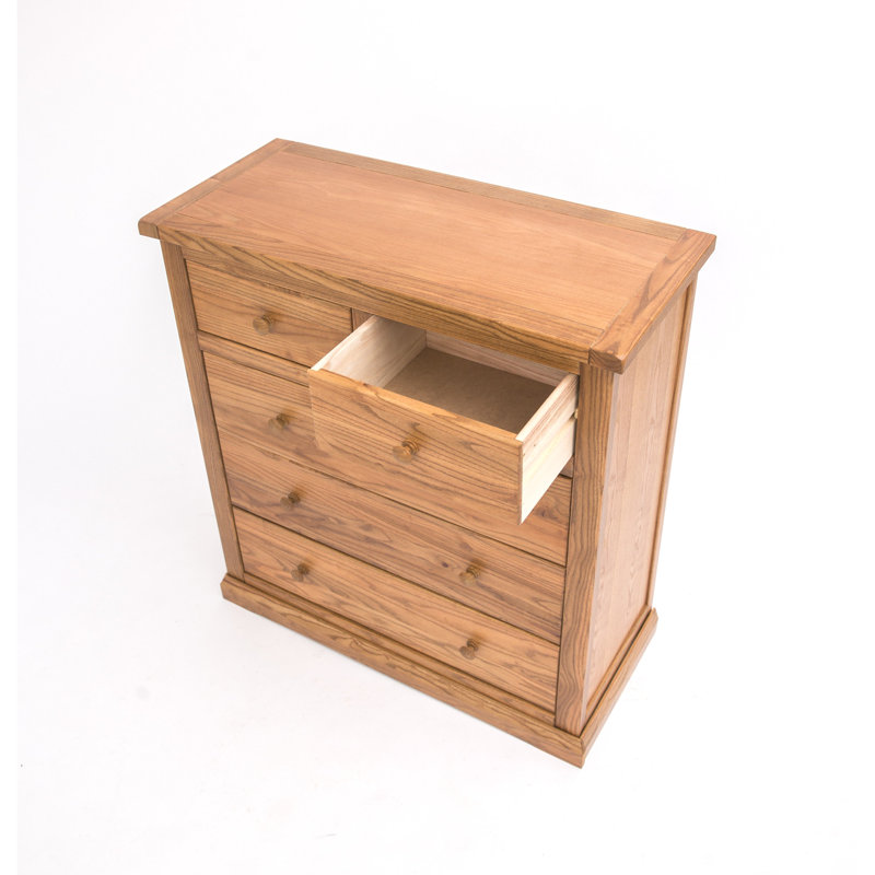 Rodriques 90cm W 5 - Drawer Chest of Drawers