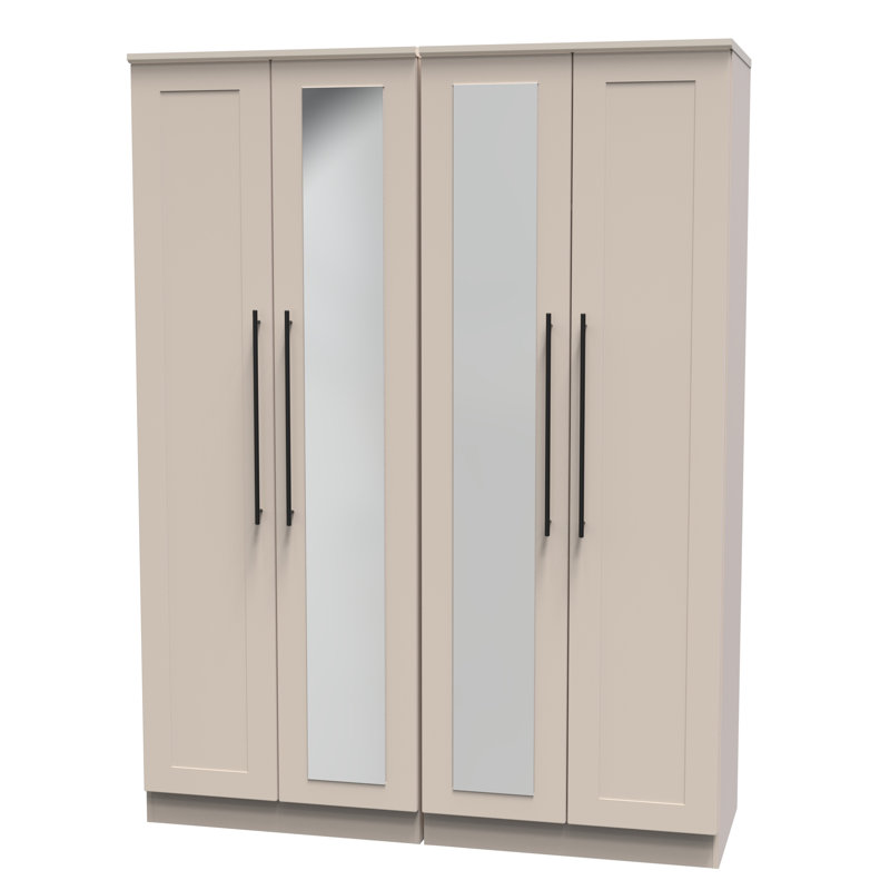 Fully Assembled 2 Door Wardrobe, Kashmir Matt