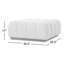 Roma Outdoor Ottoman Piece-Hayes Cream