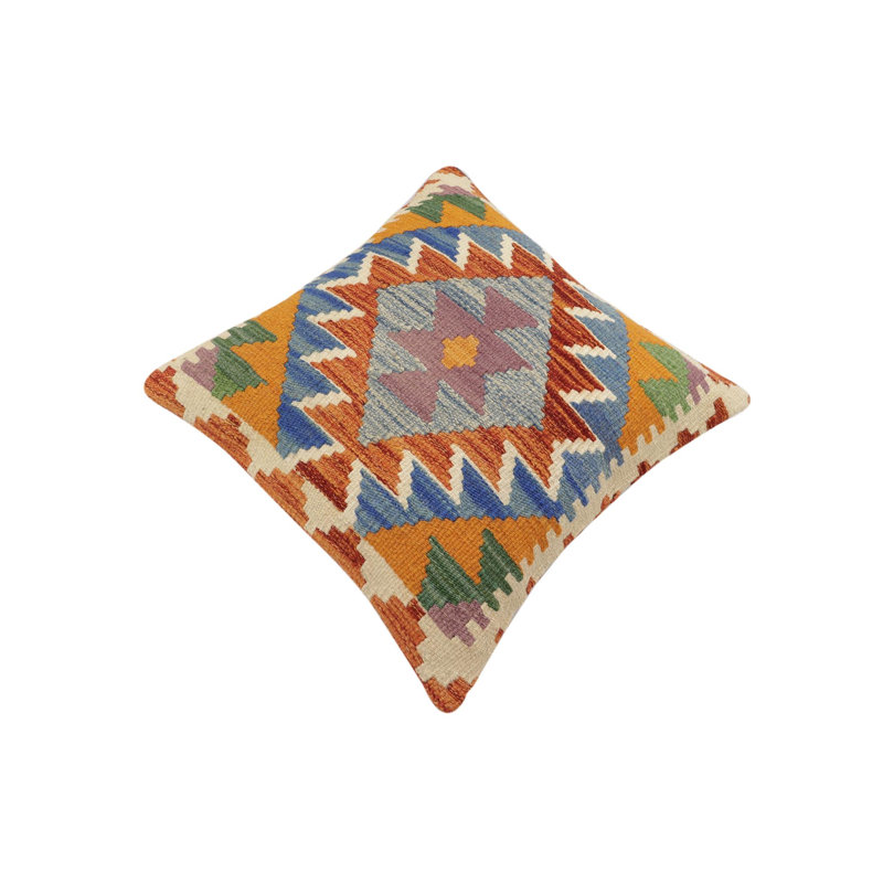 Housse et insert de coussin carré 100% laine