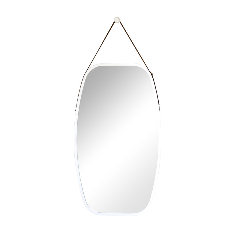 Miroir mural Jeffrey, Blanc