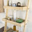 Dole Solid Wood Wall Bathroom Shelves
