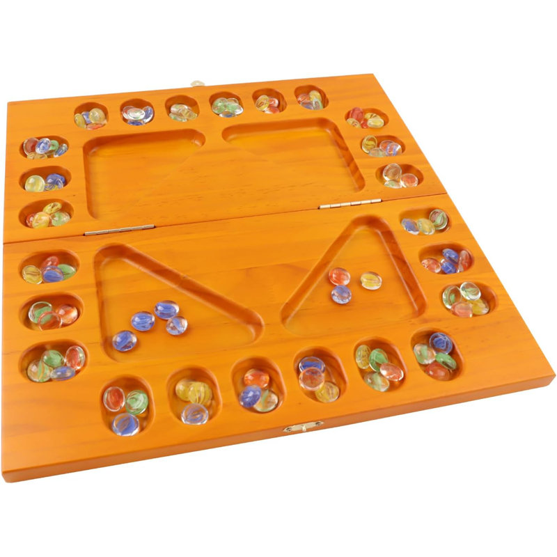 Jeu de 4 joueurs Mancala, Chêne
