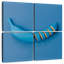 Tranche de banane bleue-1289239856