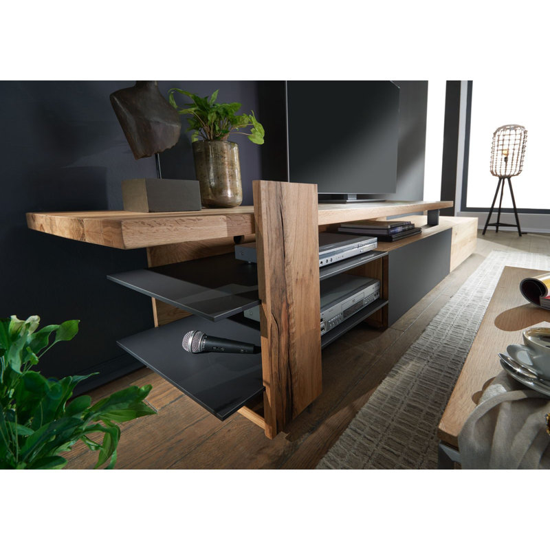 Frankfurt Unfinished TV Stand, 53cm H x 200cm W x 50cm D
