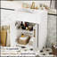 Meuble-lavabo de 24 pouces avec lavabo en céramique intégré, rangement spacieux et conception élégante pour les petites et moyennes salles de bain-206204480