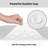 Corner Shower Mat Non Slip - 21 X 21 Inches Corner Shower Mats For Inside Shower, Non Slip Triangle Shower Mat, Corner Shower Stall Mat With Suction Cups, Machine Washable, White