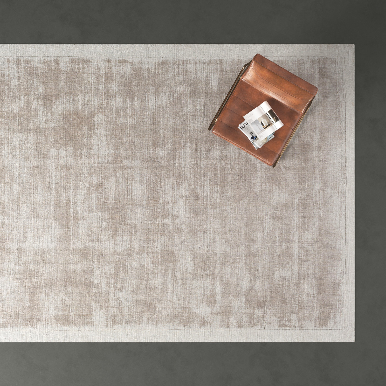 Mckinley Gray Hand-Loomed Rug, Rectangle 9' x 12'