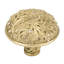 EDGAR BEREBI GLENDALE KNOB DECORATED WITH LIGHT COLORADO TOPAZ SWAROVSKI CRYSTALS IN FLORENTINE GOLD PLATE-839945130