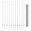 Fence with Post Segment Outdoor Barrier Garden Terrace Divider Boundary-268476090