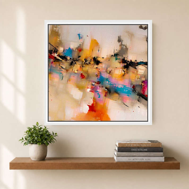 "1 John 5: 14-15 Confident L'assurance" par Mark Lawrence, reproduction sur toile, H 24 po x l 24 po x P 1,5 po, Toile tendue