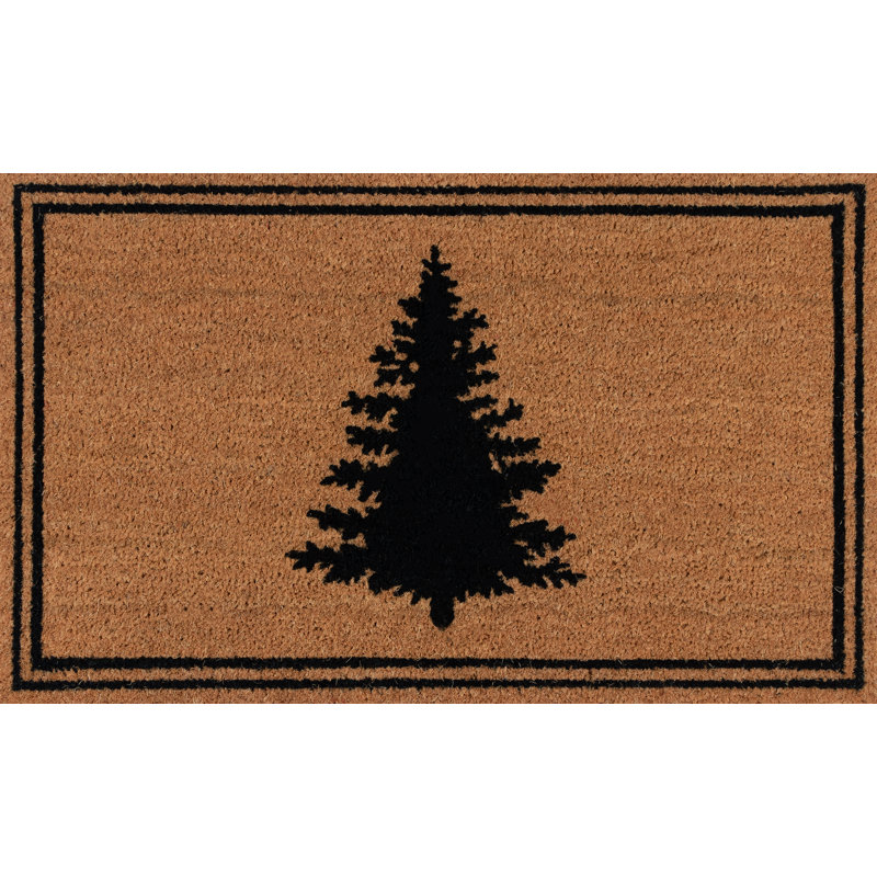 Park Non-Slip Christmas Outdoor Doormat