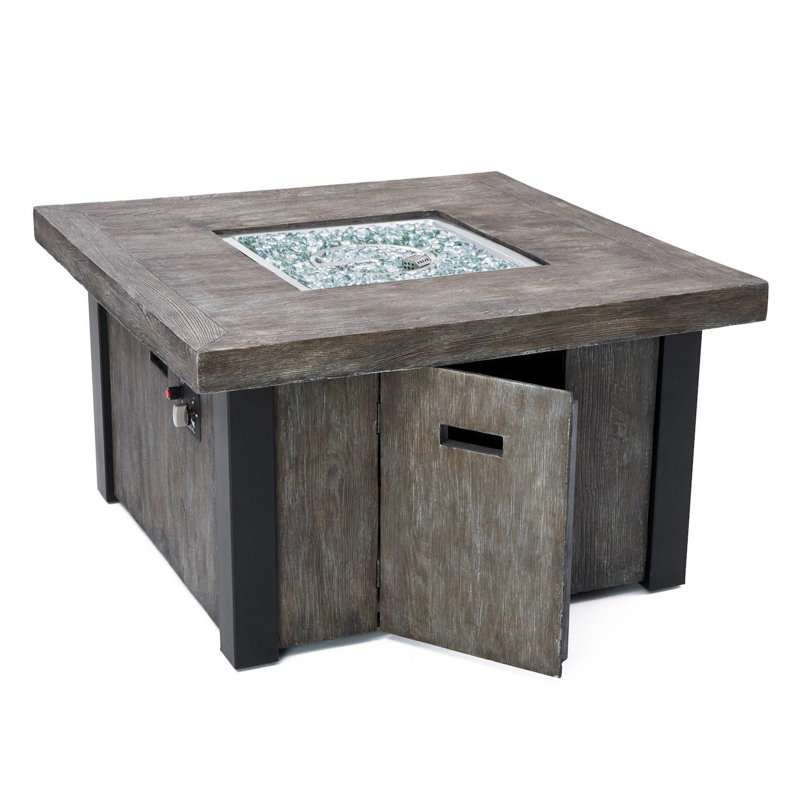 Fionnula 4 - Person Patio Conversation Set with Cushions, Spectrum Cayenne Sunbrella® Plainweave