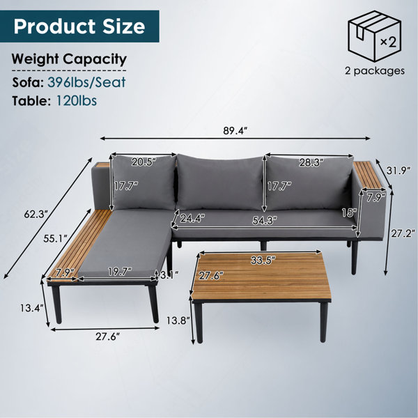Dimensions du produit
