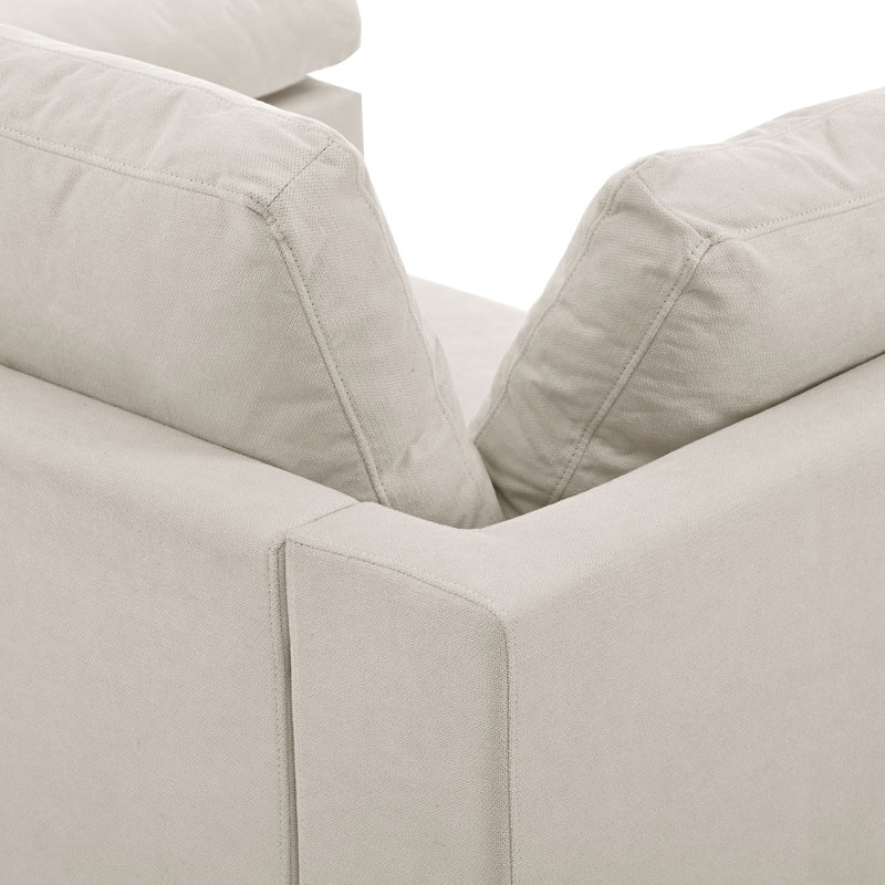 Canapé modulaire U_STYLE, Polyester beige