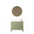 Bathroom Vanity With Rectangular Ceramic Basin, Wooden Frame Bathroom Storage Cabinet With 2 Doors-1541414414