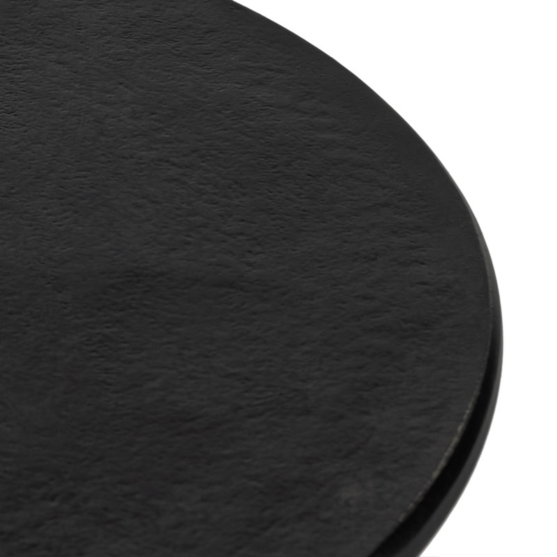 Kelden End Table, Raw Black