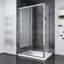 Oblak Rectangular Shower Enclosure with Tray-362499440