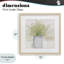 Reproduction sous verre encadrée d'herbes en pot, design par Janice Gaynor-300497378-300497376