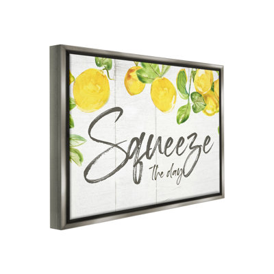 " Squeeze the Day Rustic " Print