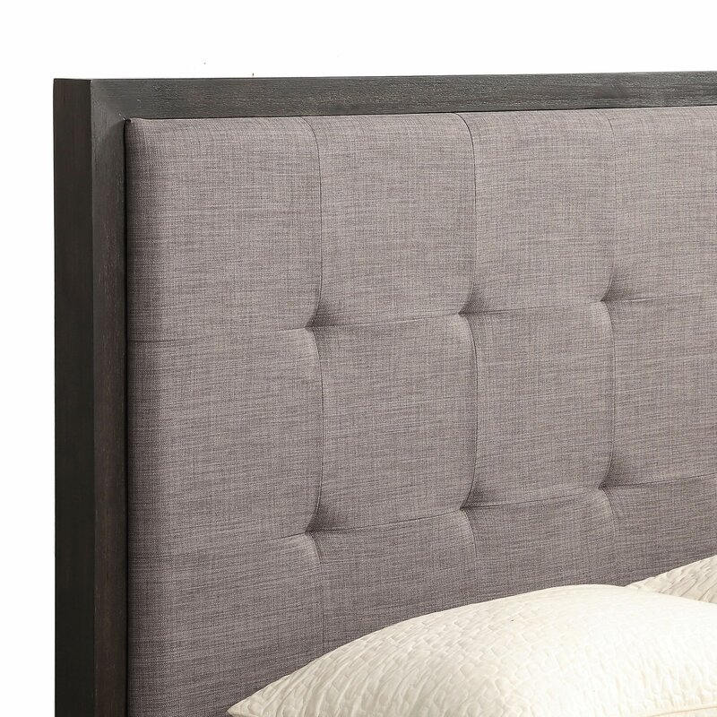 Joss & Main Eloise Upholstered Canopy Bed & Reviews | Wayfair