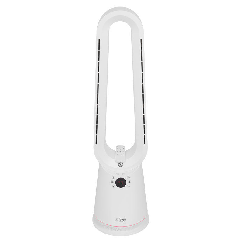 Russell Hobbs® Rhbhc2030w, Bladeless Heat And Cool Fan With Remote In White